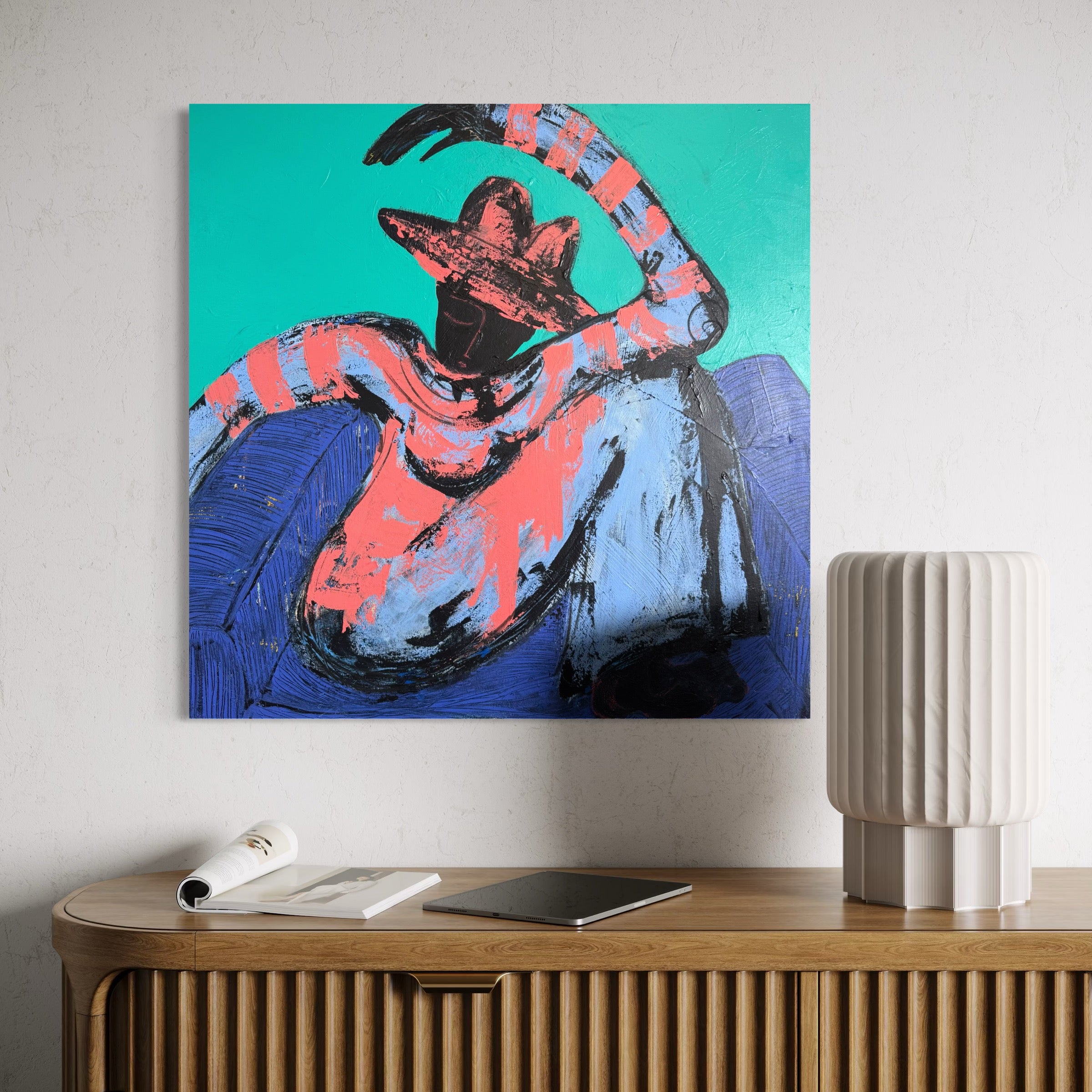 Pacific Blue Lounging