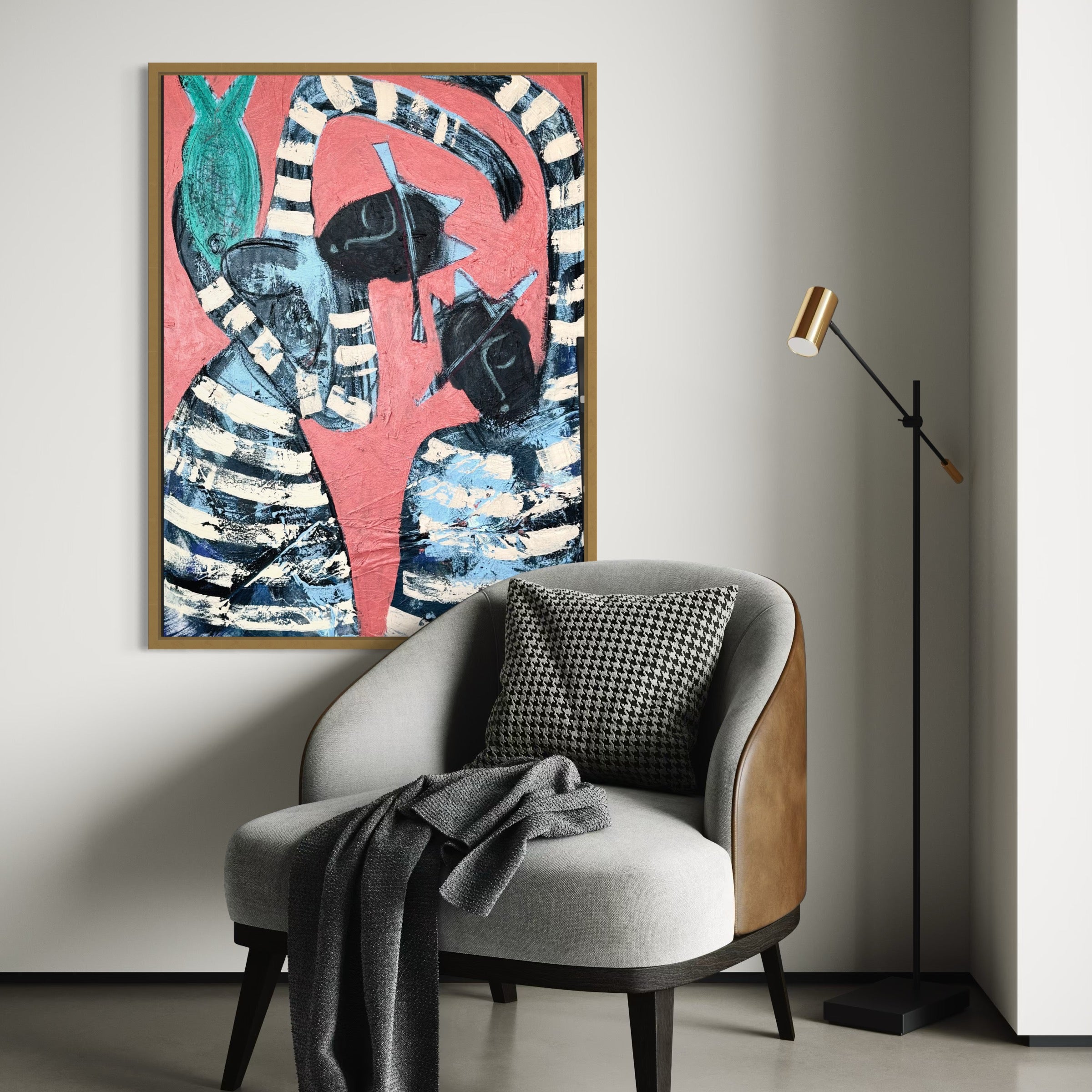 We Caught A Fish: Print